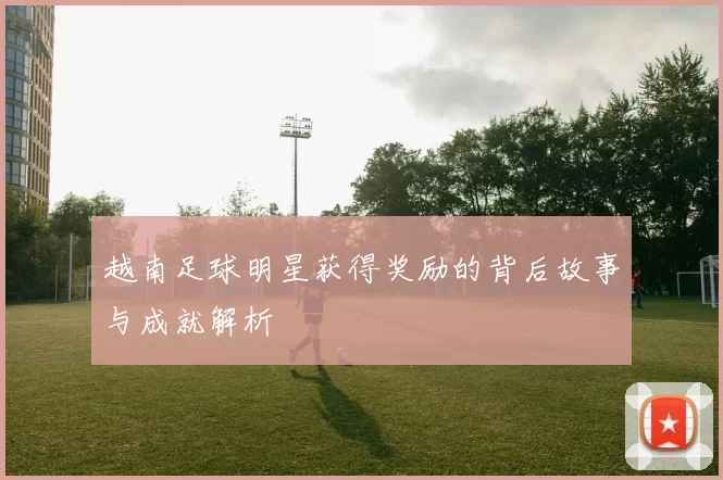 越南足球明星获得奖励的背后故事与成就解析